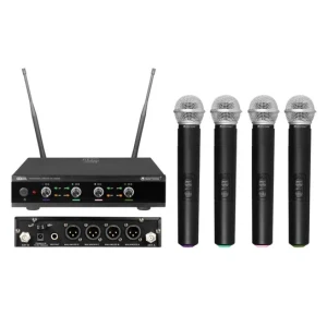 Omnitronic UHF 4E Wireless Mic Set