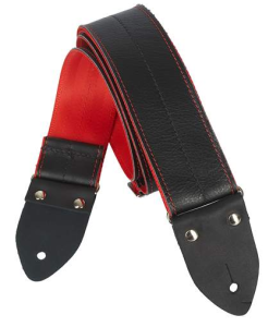 Pasek do Gitary - Perri's 156 2.5" Soft Leader Pad Red