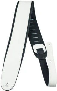 Pasek do Gitary - Perri's 159 2.5" Soft Leader Pad White