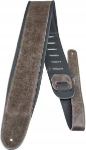 Pasek do Gitary - Perri's 2149 2.5" Leather Padded Wrinkle Brown
