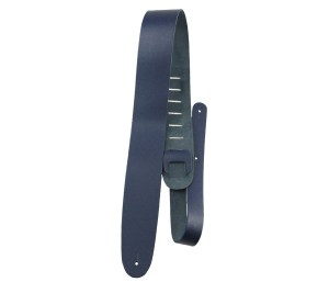 Pasek do Gitary - Perri's 6703 2,5" Basic Leather Blue