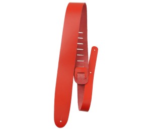 Pasek do Gitary - Perri's 6704 2,5" Basic Leather Red