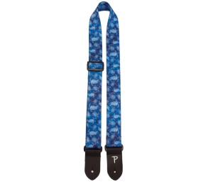 Perri's 7093 Blue Turtles Pasek do Ukulele