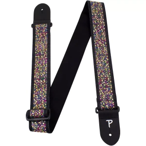 Pasek do Gitary - Perri's 7108 2" Rhinestone Jacquard Glitter