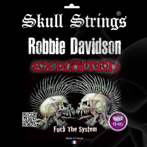 Skull Strings Robbie Davidson "The Exploited" 9-46 Struny do gitary elektrycznej