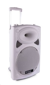 Ibiza Port 12 UHF BT WH Kolumna mobilna