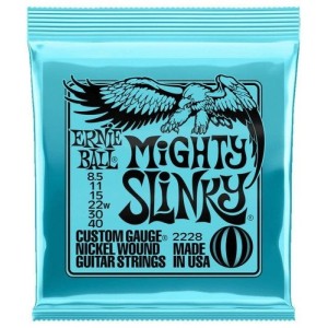 Ernie Ball 2228 Mighty Slinky 8,5-40 Struny do gitary elektrycznej
