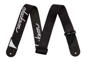 Fender Strap Jackson White Logo Black Pasek Gitarowy