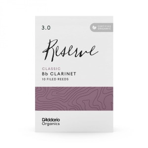 D'addario Organic Reserve Classic Klarnet Bb 3,0