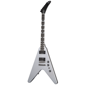 Gitara Elektryczna - Gibson Dave Mustaine Flying V EXP S1 Silver Metallic