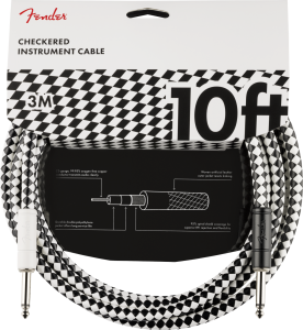 Fender Pro 10" Checkboard Instrument Cable