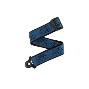 D'addario 50BALPW04 Auto Lock Vintage Planet Waves Blue Suns Pasek