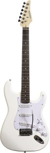 Arrow ST111 Snow White Rosewood White Gitara elektryczna