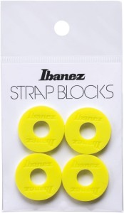 Ibanez ISB4YE Strap Lock Set żółty