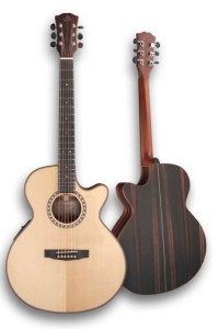 Dowina Bordeaux GACE-ds Lr Baggs SPE Gitara elektroakustyczna