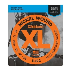 Struny do Gitary Elektrycznej - D'addario EJ22 13-56