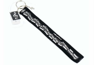 Ruby K1033 Keychain Brelok w nuty