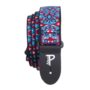 Perri's 7650 2" Jacquard Bandera Fire & Ice Pasek do Gitary