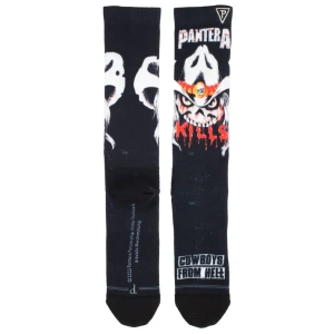 Perri's PAB301-001-O-M Pantera Cowboys From Hell Dye Sub Black Skarpety