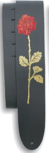 Perri's 101 2,5" Embossed Rose Pasek do gitary