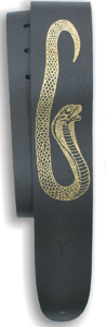 Perri's 104 2,5" Embossed Gold Cobra Pasek do gitary