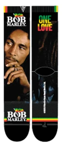 Perri's BOC301-001-O Bob Marley Legend Dye Sub Black Skarpety
