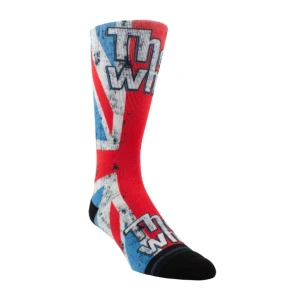 Perri's TWC302-100-O The Who Union Jack Dye Sub White Skarpety