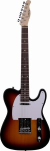 Arrow Telico TL11 Tobacco Burst Rosewood White Gitara elektryczna
