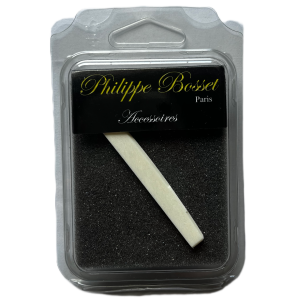 Phillipe Bosset ACC16 Siodełko mostek gitara klasyczna kość naturalna 76x3x13 mm