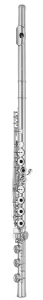 Sankyo CF201RBE Flet poprzeczny