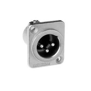 Gniazdo XLR męskie - Amphenol AC3MMDZ