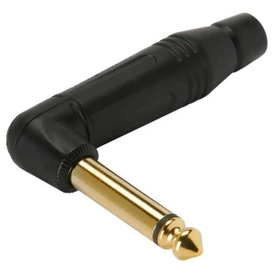 Wtyk kątowy Jack 6,3 mm - Amphenol ACPM RB AU