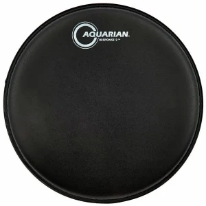 Aquarian 16" RSP2 Response 2 Coated Black Naciąg, Membrana