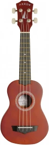 Arrow PB10 NT Soprano Natural Dark Top Ukulele
