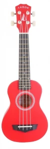  Arrow PB10 RD Soprano Red Ukulele