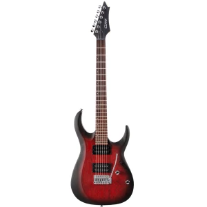  Gitara Elektryczna -  Cort X 100 OPBB Open Pore Black Chery Burst
