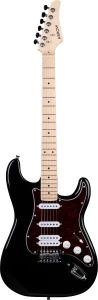 Arrow Tonecaster ST211 Abyss Black Maple T-Shell Gitara elektryczna