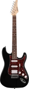 Arrow Tonecaster ST211 Abyss Black Rosewood T-Shell Gitara elektryczna