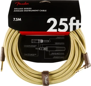 Fender FG25L 25" Deluxe Angle Tweed Kabel instrumentalny