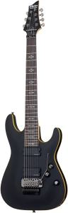 Schecter Demon7 FR Satin Black Gitara elektryczna