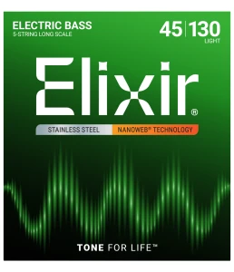 Struny Do Gitary Basowej - Elixir 14777 45-130