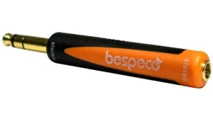 Bespeco SLAD150 Przejściówka 1 x 6,3mm jack stereo na 1 x 6,3mm