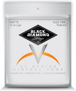 Struny do Gitary Elektrycznej - Black Diamond N477L 10-46