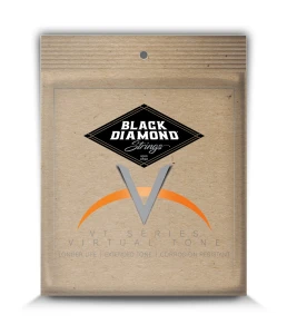 Struny do Gitary Akustycznej - Black Diamond N600XL 10-46