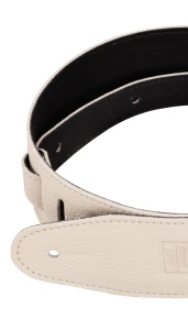 Stefy Line ST3204 White Leather Pasek do gitary
