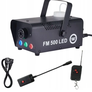 Light4Me FM 500 LED V2 Wytwornica Dymu Mgły Pilot Bezprzewodowy