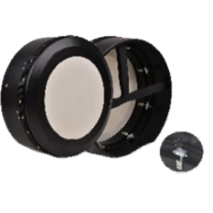 Halifax 2623 Bodhran 14" x 3,5" Black Tuning System