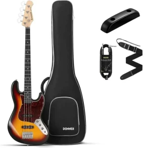 Donner DJB510D Sunburst EC1388 Gitara basowa