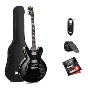 Donner DJP1000D Black EC1382 Gitara elektryczna