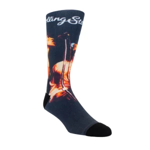 Perri's RSB303-001-O The Rolling Stones 70s Mick and Keith Black Skarpety